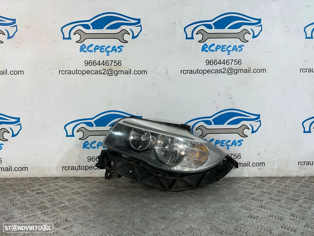 .Conjunto Faróis Oticas Frontais Frente Halogénio Originais LCI BMW E82 Coupe E88 Cabrio 7 263 642 / 7 263 641 - 10
