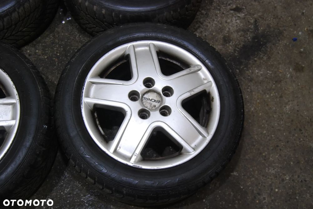 KOŁA FELGI ALUMINIOWE 205/55R16 5X112 7J ET59 OPONY ZIMOWE 7M3601025A VW SHARAN MK I LIFT SEAT SKODA AUDI - 2