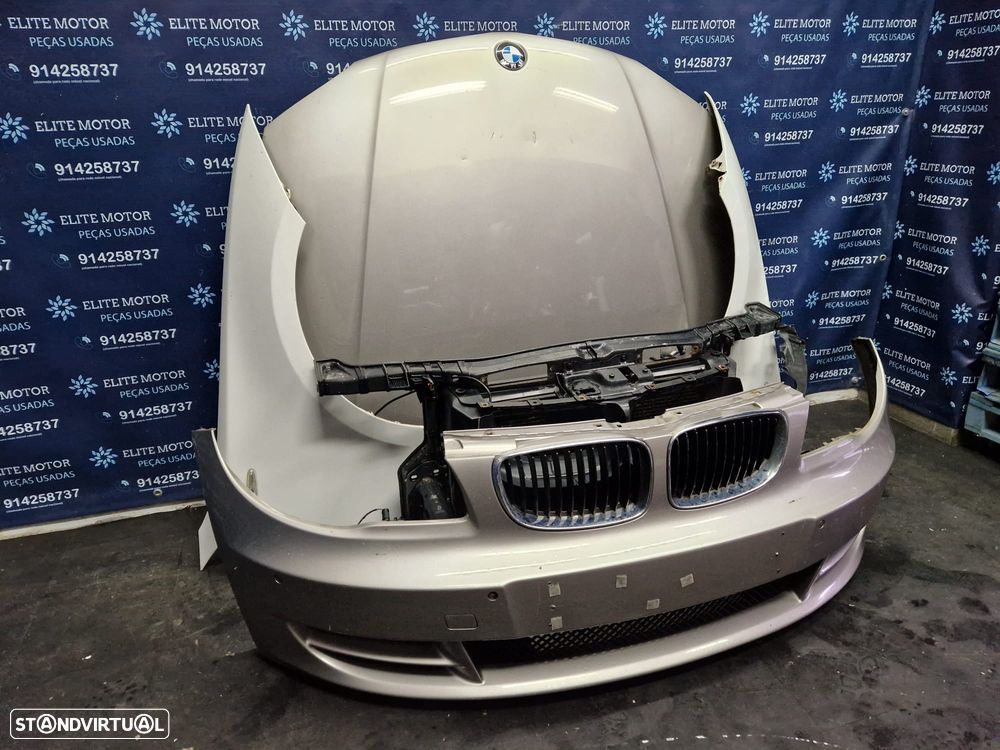 Frente completa usada BMW SERIE 1 LCI E82 E88 COUPE CABRIO 118D capot parachoques oticas guardalamas - 2