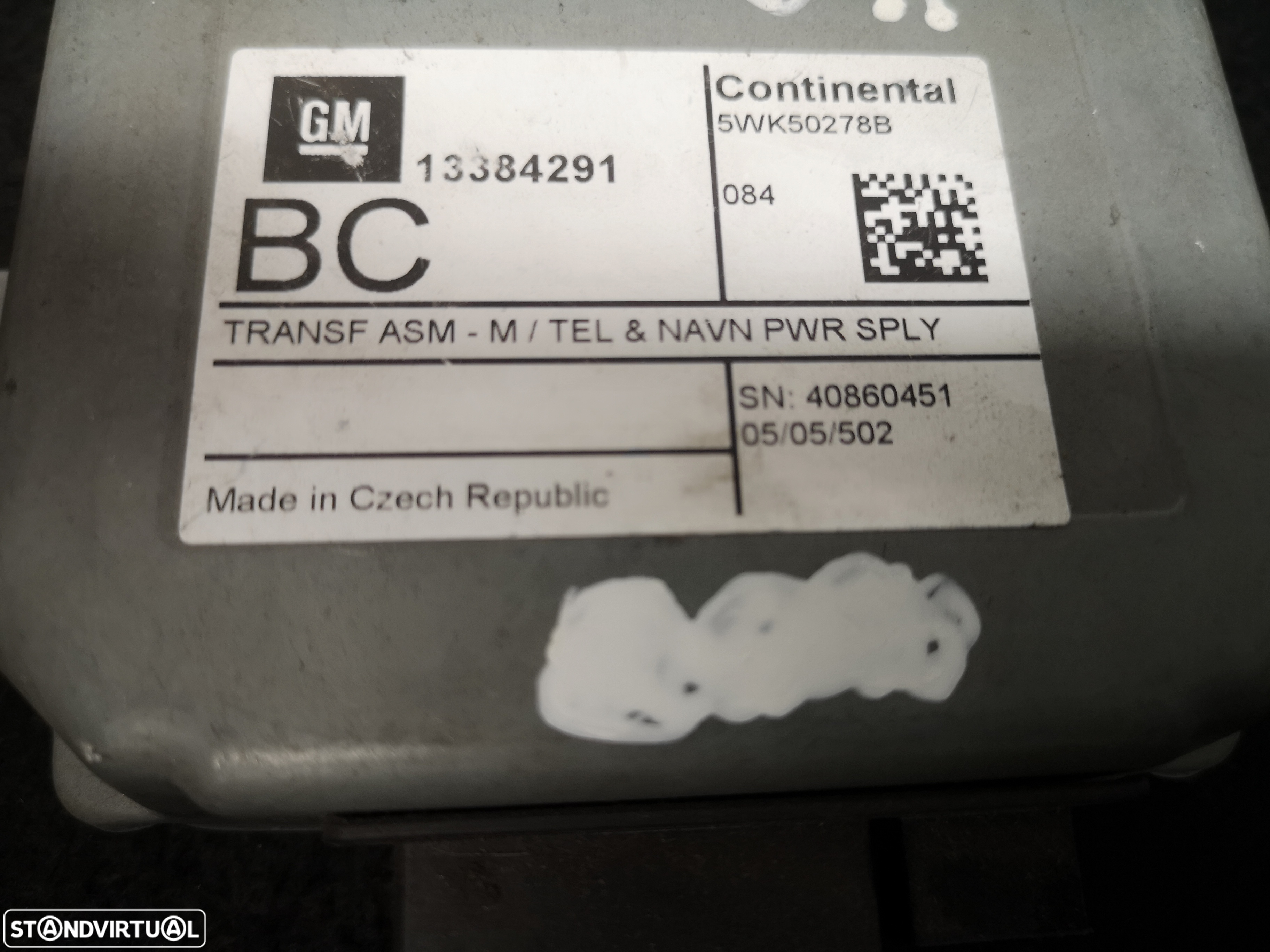 Centralina de airbag Opel insignia 2014+ - 3