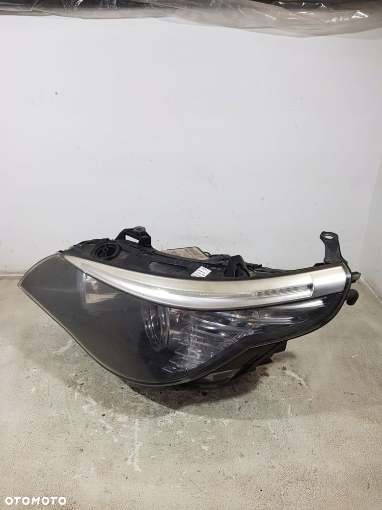 lampa lewa lewy przód 7044671 bmw e60 e61 lci eur bi xenon skrętna - 4