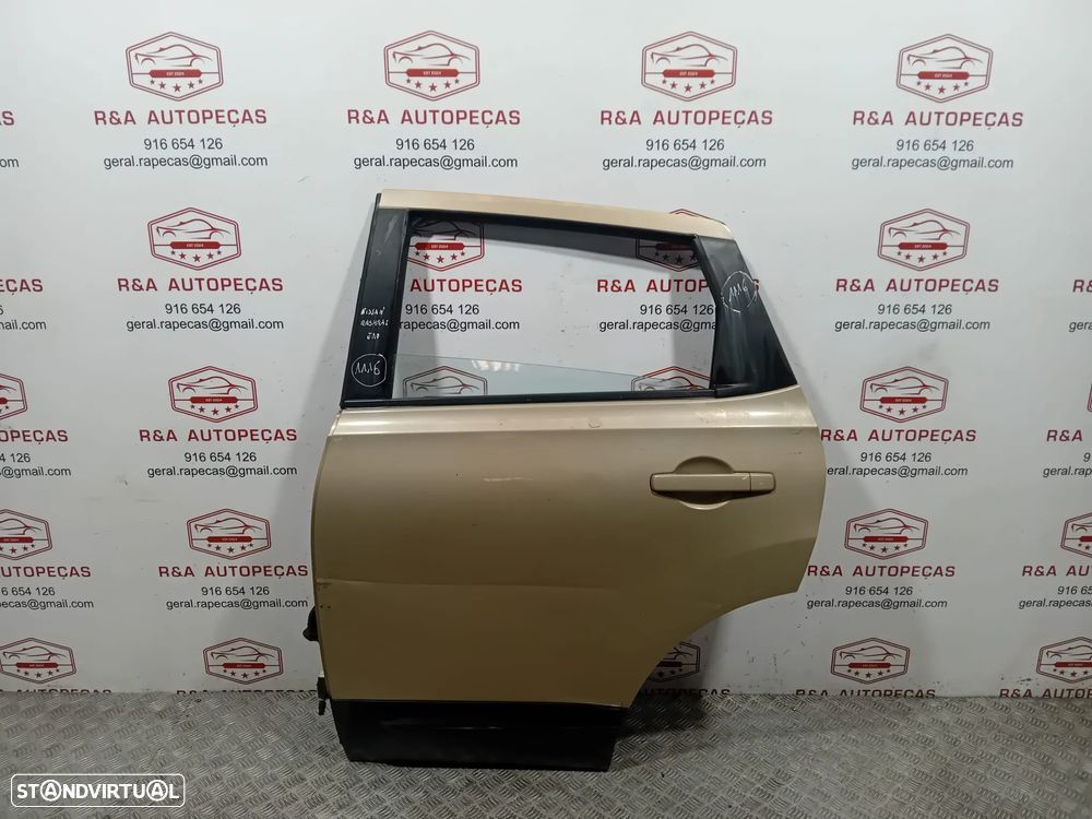 Porta Trás Traseiro Esquerdo Nissan Qashqai J10 Original - 1