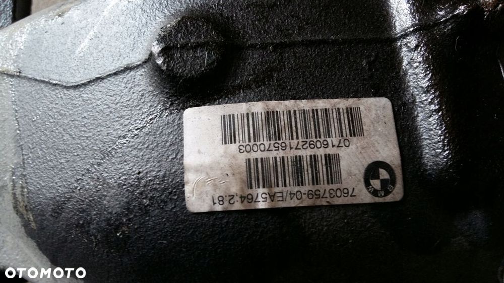 BMW F30 340i 3.0 dyferencjał dyfer 7603759 2.81 - 4
