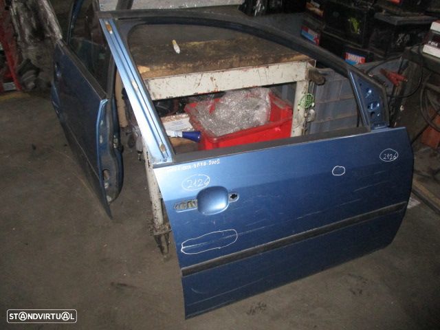 Porta POR2126 FORD FIESTA 2002 5P AZUL FD - 2