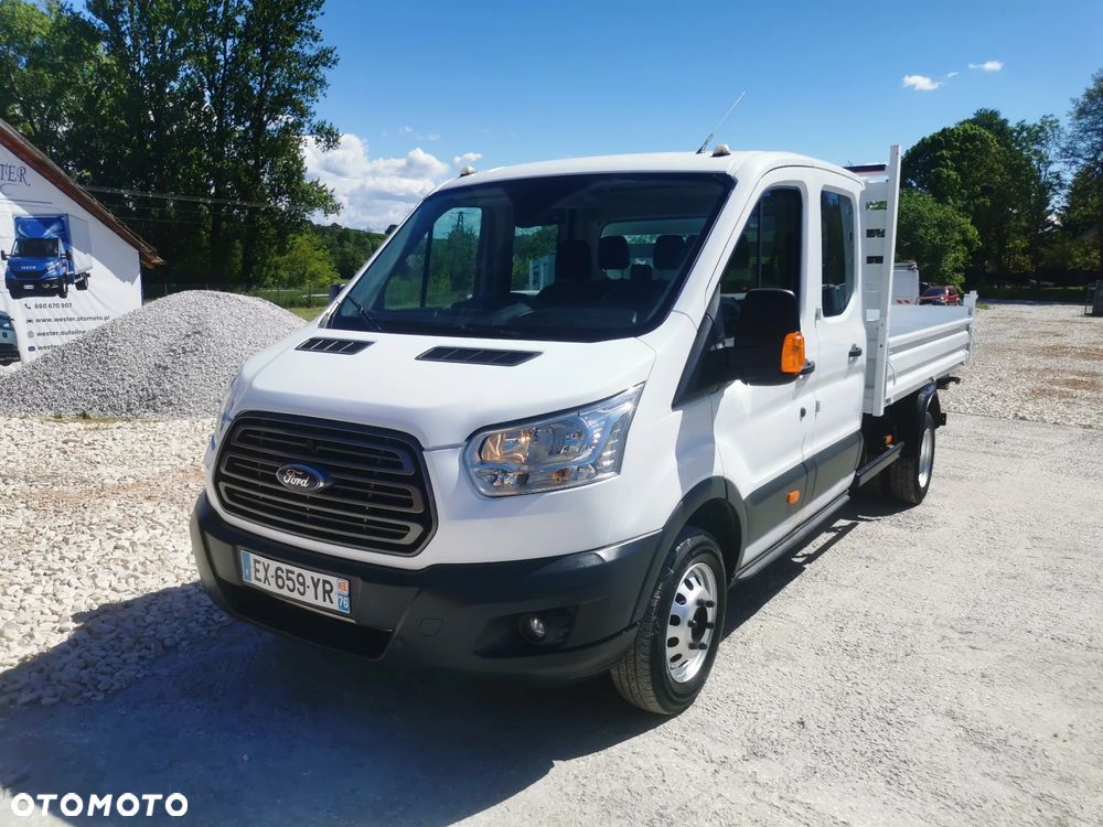 Ford Transit 2.0-170KM Brygadówka wywrotka Klima kiper doka Hak dubel na bliźniaku - 20
