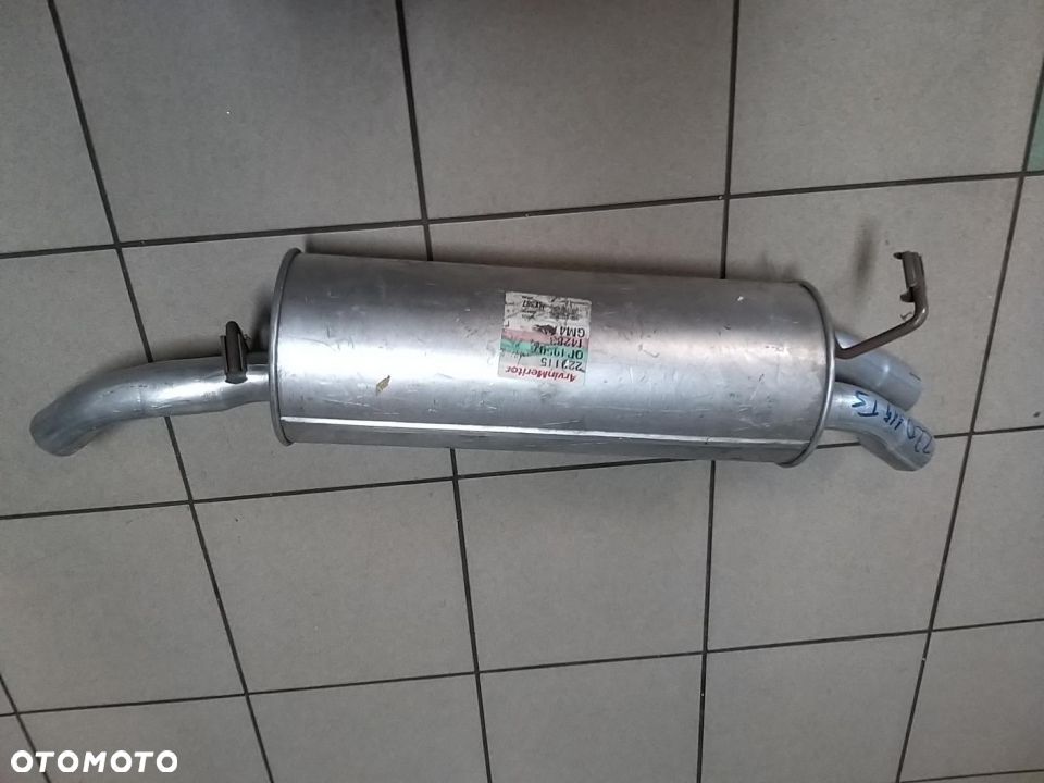 TŁUMIK końcowy tylny  OPEL OMEGA A 2.6-3.0  kombi 150-177 KM  87-94 ROK - 1