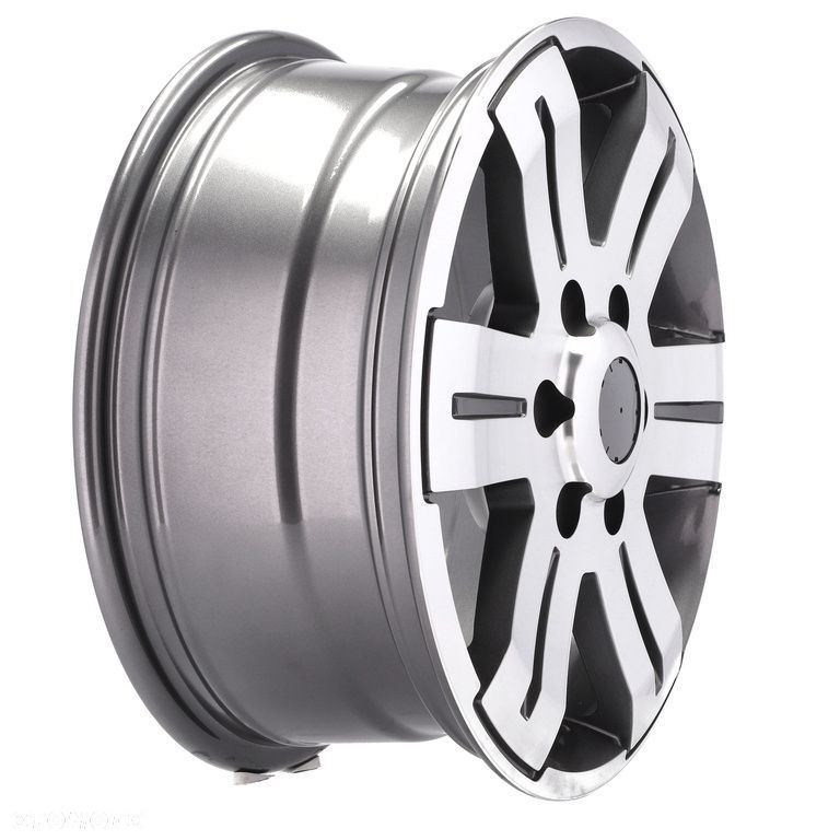 4x Felgi 16 6x130 m.in. do VW Crafter MERCEDES Sprinter Wzmacniane 1250kg - BK562 - 7