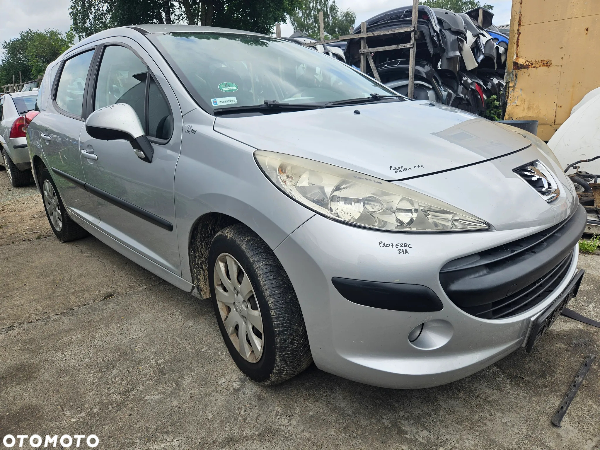 PEUGEOT 207 SW 2007 1.4 EZRC NA CZĘŚCI - 7