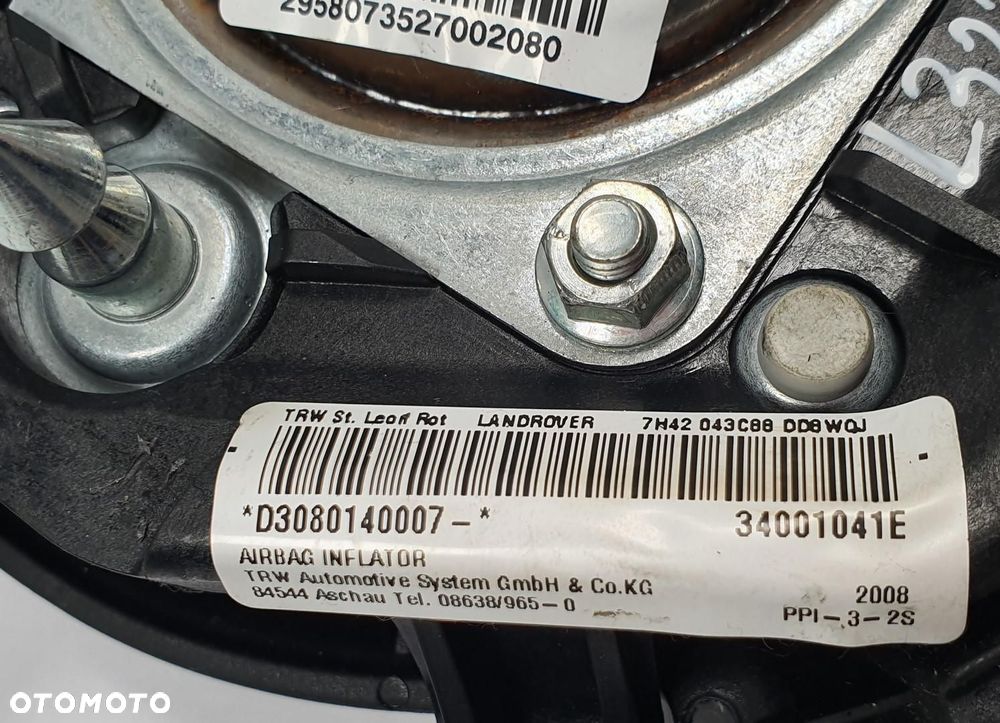 PODUSZKA AIRBAG KIEROWCY RANGE ROVER III L322 - 5