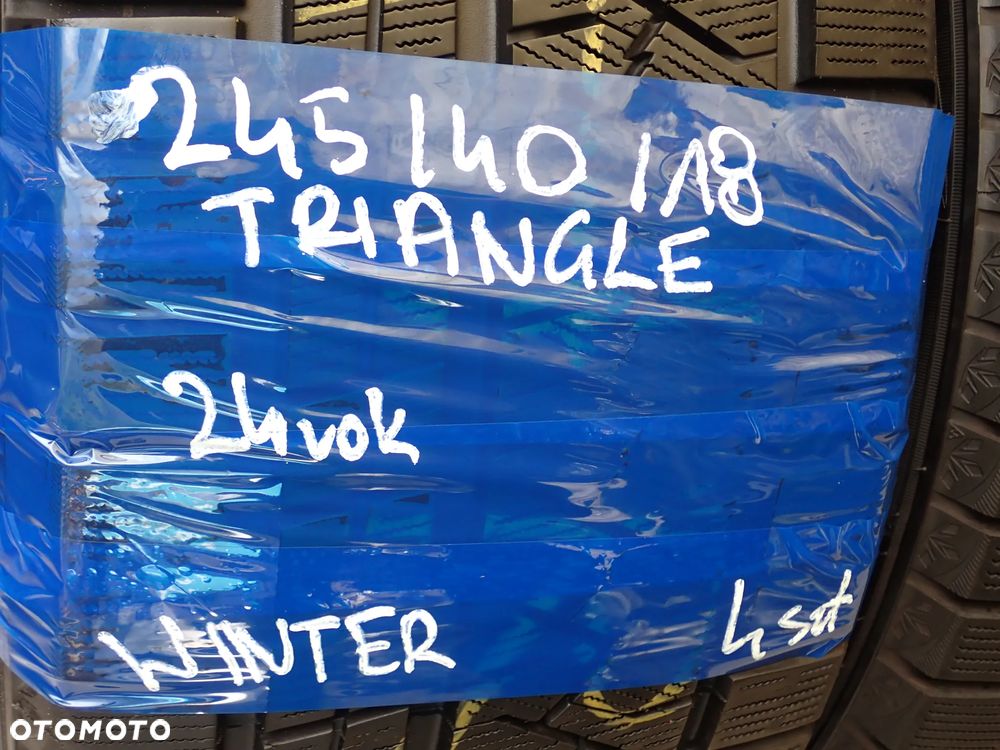 OPONY ZIMOWE TRIANGLE 245/40/18  2024 ROK  4 SZT - 8