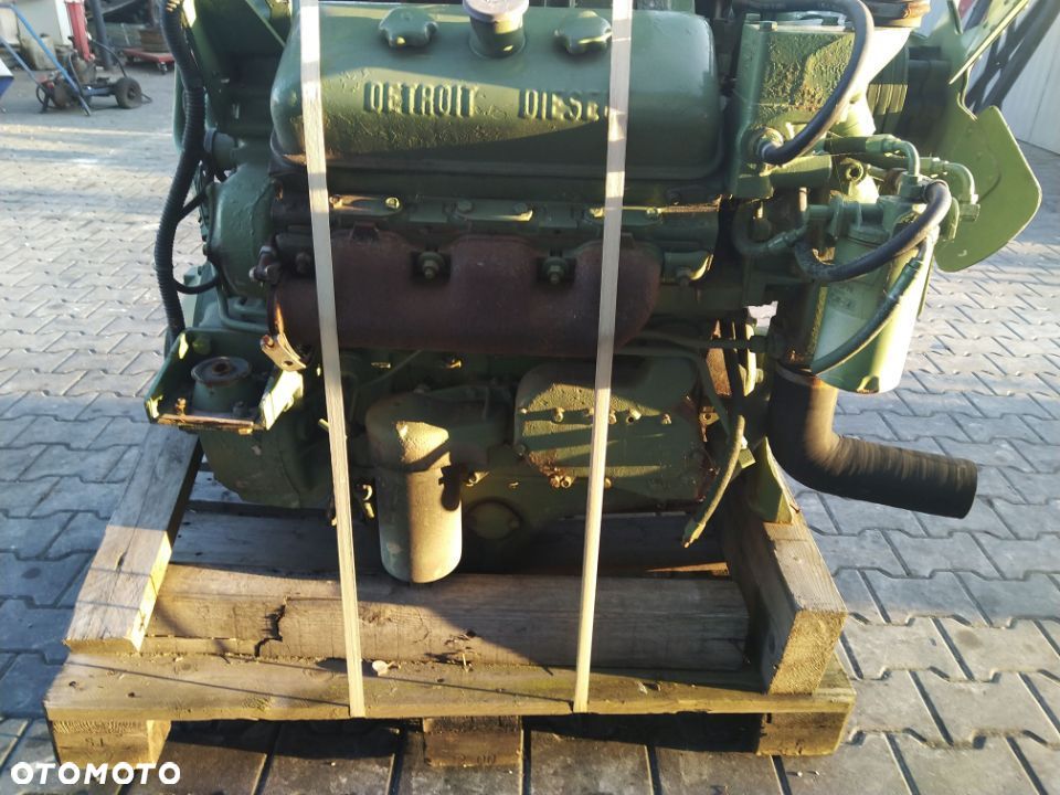 Silnik V6 6 CYL Detroit 7067-7040 7067 7040 Engine FOX 6650 6600 Sieczkarnia Kombajn Deutz Perkins - 9