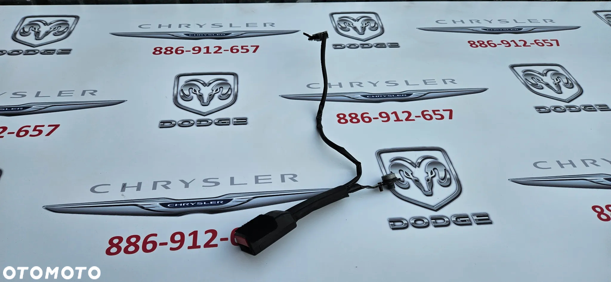 Dodge Durango LIFT III 2014- Zapinka pasa prawa lewa Zapięcie pasa bezpieczeństwa Klamra 1VL12DX9AB 1VL10DX9AB - 7