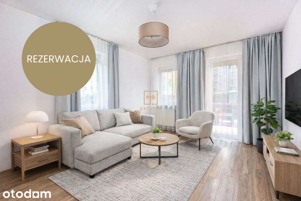 REZERWACJA Przestronne mieszkanie z ogródkiem