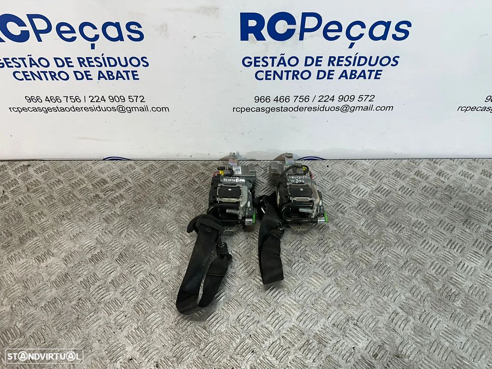 .Conjunto Cinto De Segurança Frontais Original Mercedes Benz W204 2007 - 2014 - 1