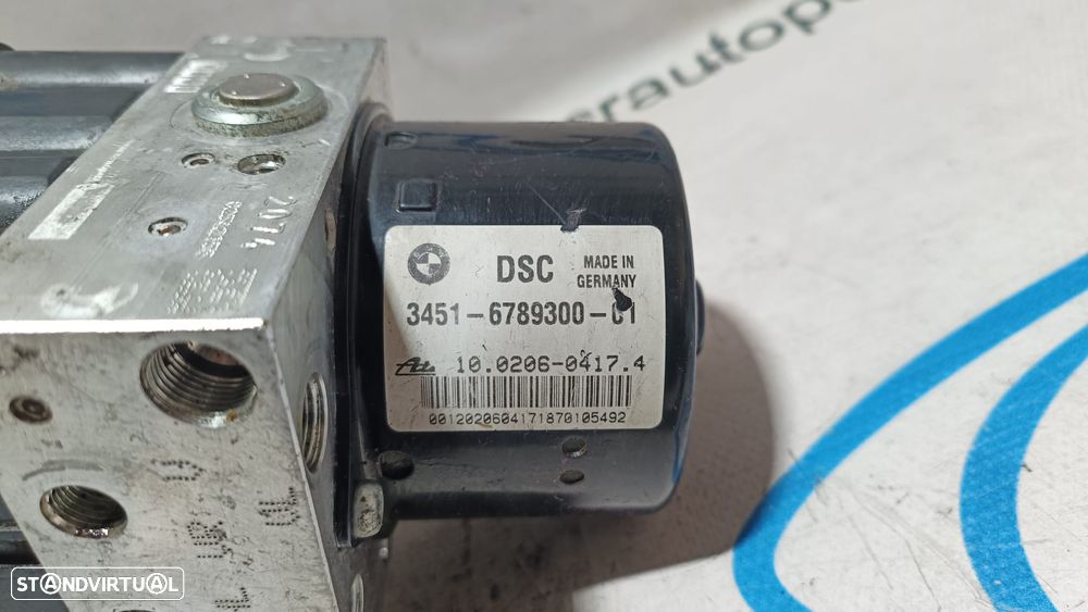 ABS MODULO BLOCO HIDRAULICO BMW SERIE 1 E87 120D 16V 163CV N47D20C 34516789300 6789300 6789301 E81 E82 E88 X1 E84 X3 E83 SERIE 3 E90 E91 SERIE 5 F10 F11 - 1