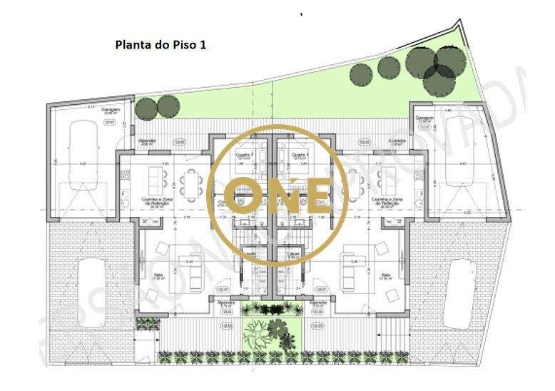 Terreno com Projeto aprovado para 2 Moradias Geminadas em S. Bartolome - Grande imagem: 2/8