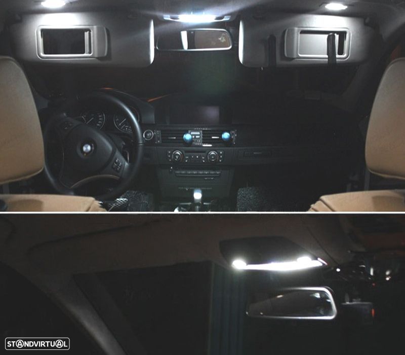 KIT COMPLETO 13 LAMPADAS LED INTERIOR PARA BMW SERIE 3 F31 WAGON TOURING 318I 320I 328I 330I 335D 33 - 3