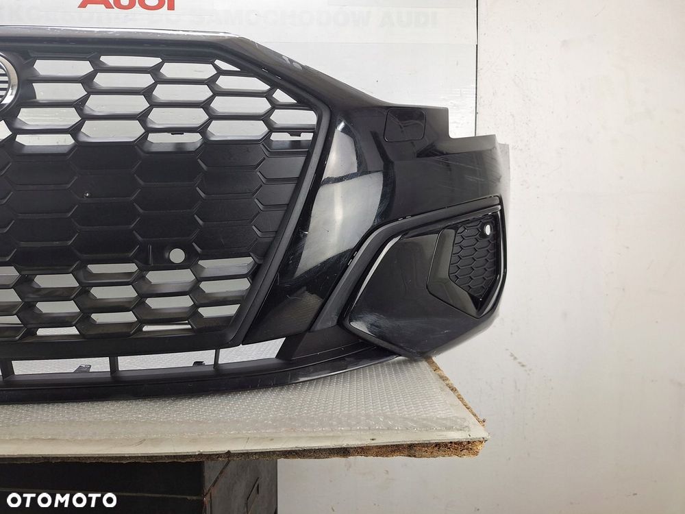 ZDERZAK AUDI A3 IV 8Y 8Y0 2018-2024 PRZED LIFTEM BLACK EDITION OE ASO 6XPDC - 6
