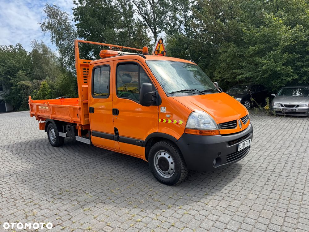 Renault Master Wywrotka 3str  Brygadowka 7 Osób Doka 2.5DCi Kiper I wł. Wywrot - 13