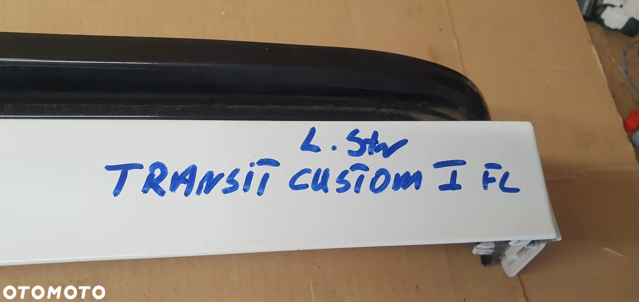 Osłona obudowa szyny drzwi przesuwnych szyna komplet lewa Ford Transit Custom MK8 Lift - 8