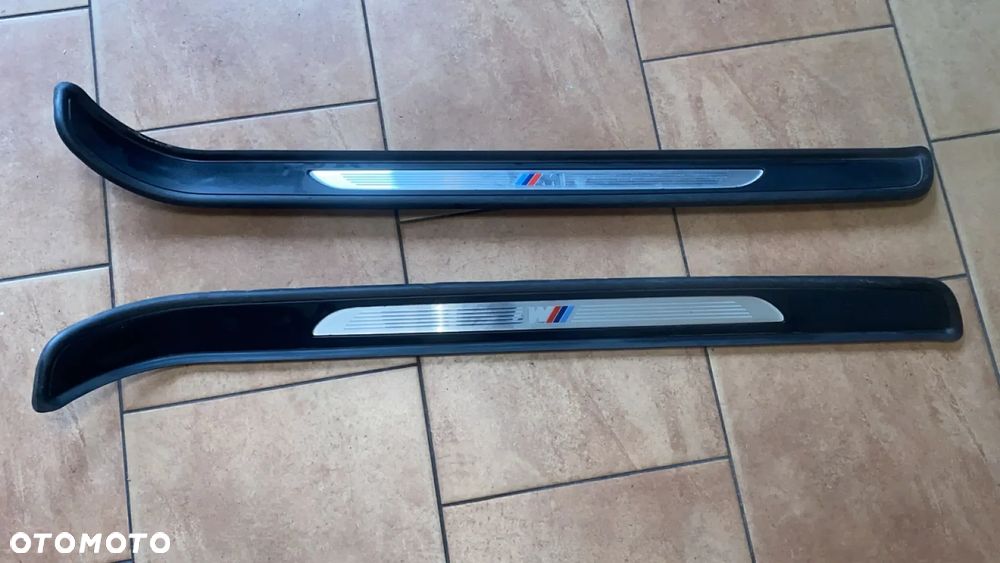 LISTWY NAKŁADKI PROGOWE BMW E92 E93 M-PAKIET 7900751 7900752 KOMPLET - 1