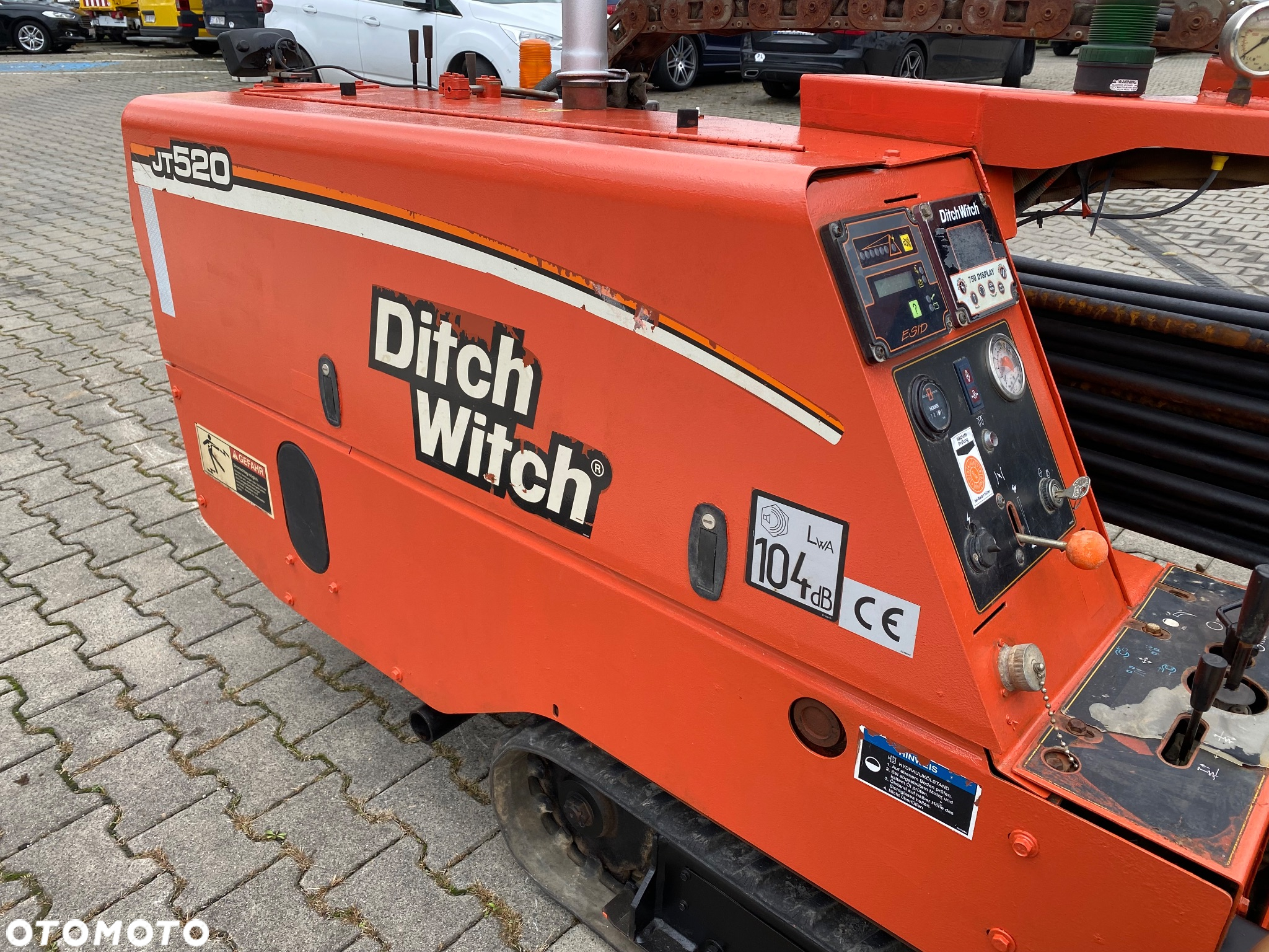 Ditch Witch JT520 / 60M ŻERDZI / WIERTNICA HORYZONTALNA / ZADBANA / 750 EKRAN - 20