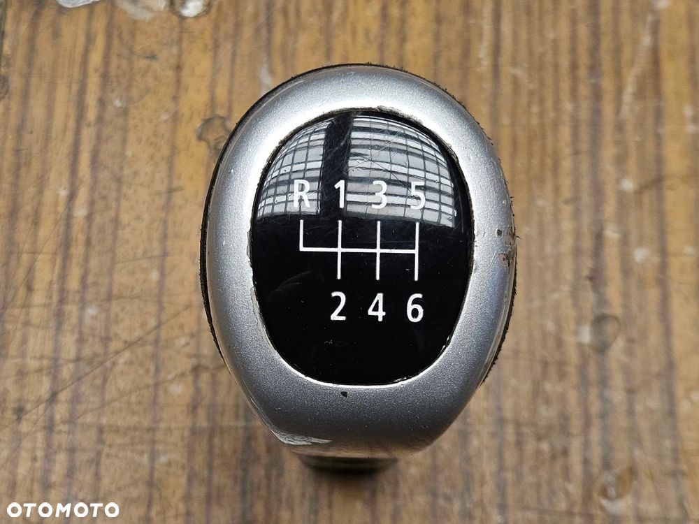 Gałka Mieszek Czarna Skóra Lewarek Zmiany 6 Biegów Manual BMW 3 E90 E91 E92 LCI Lift - 27