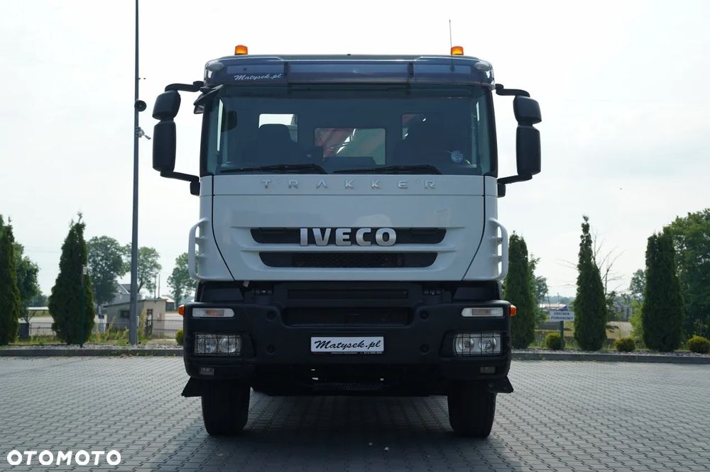 Iveco TRAKKER 410 / 6X4 / 2 STR. WYWROTKA + HDS ATLAS 125.2 / HYDROBURTA / ROTATOR / MANUAL / EURO 5 EEV / - 18