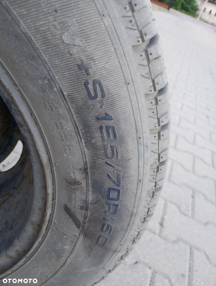Fv Koło zapasowe 195/70R15C FORD TRANSIT MK7 07-13 Felga opona - 5
