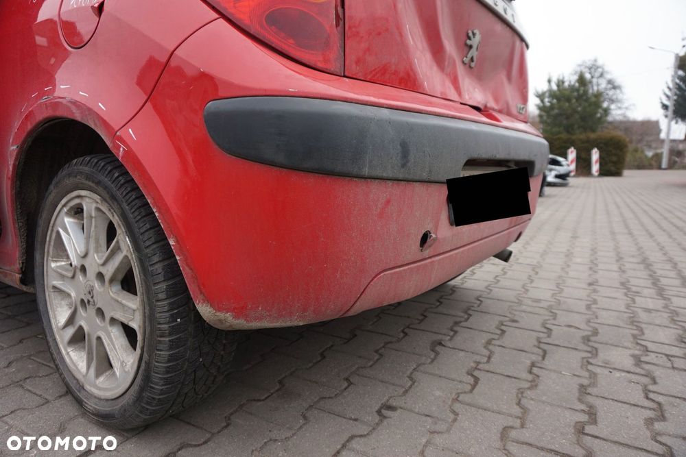 ZDERZAK TYLNY 1007  KKNB 7410V9 CZERWONY PEUGEOT 2005-2009 - 3