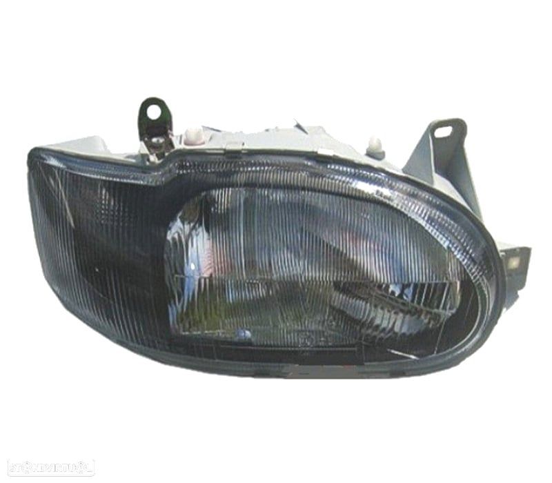 FARÓIS FRONTAIS PARA FORD ESCORT MK6. FUNDO PRETO - 2