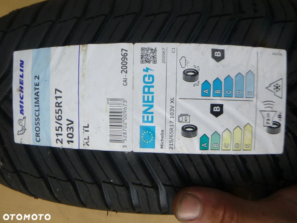3 x nowa opona całoroczna michelin crossclimate 2 215/65 r17 103v - 2
