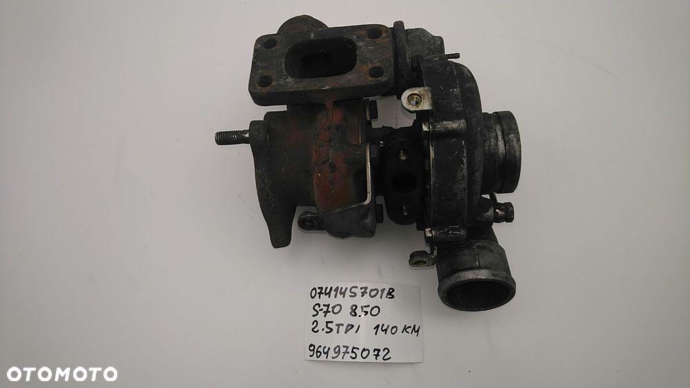 TURBINA 2.5 TDI 2.5 D 140KM VOLVO 850 S70 074145701B 964975072 - 2