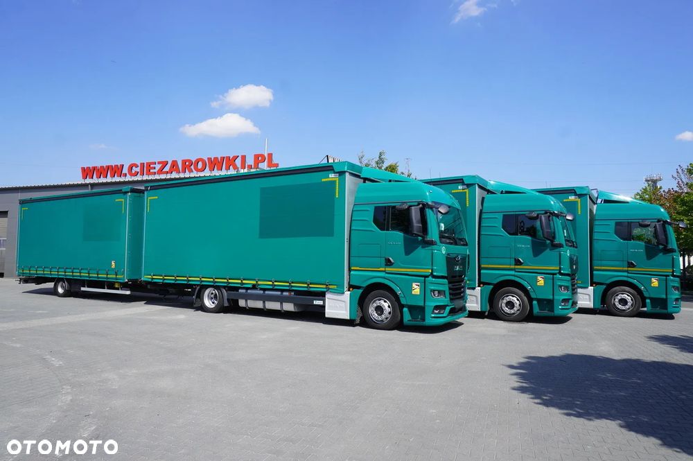 MAN TGX 18.470 / Zestaw / Przyczepa 19 EPAL / Firanka 19 EPAL / 2022 / Retarder / 15 sztuk - 2