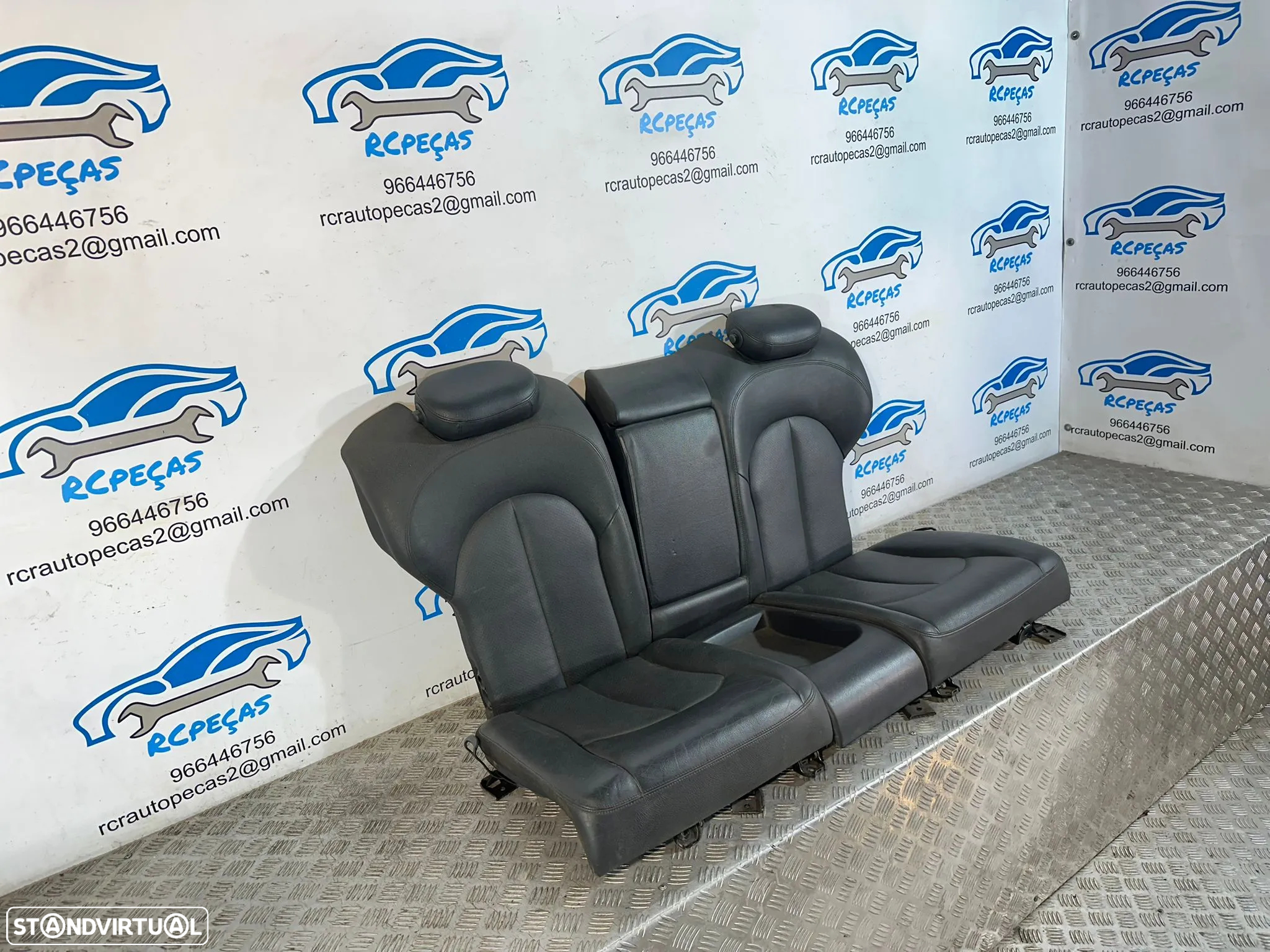 .Conjunto Bancos Originais Pele Mercedes Benz Classe C W203 Coupe 2008 – 2011 - 4