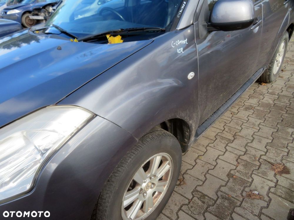 MASKA ZDERZAK BŁOTNIKI LAMPY C-CROSSER  A39 KTR  CITROEN 2007-2012 SZARY PILBARA PRZÓD KOMPLETNY - 6