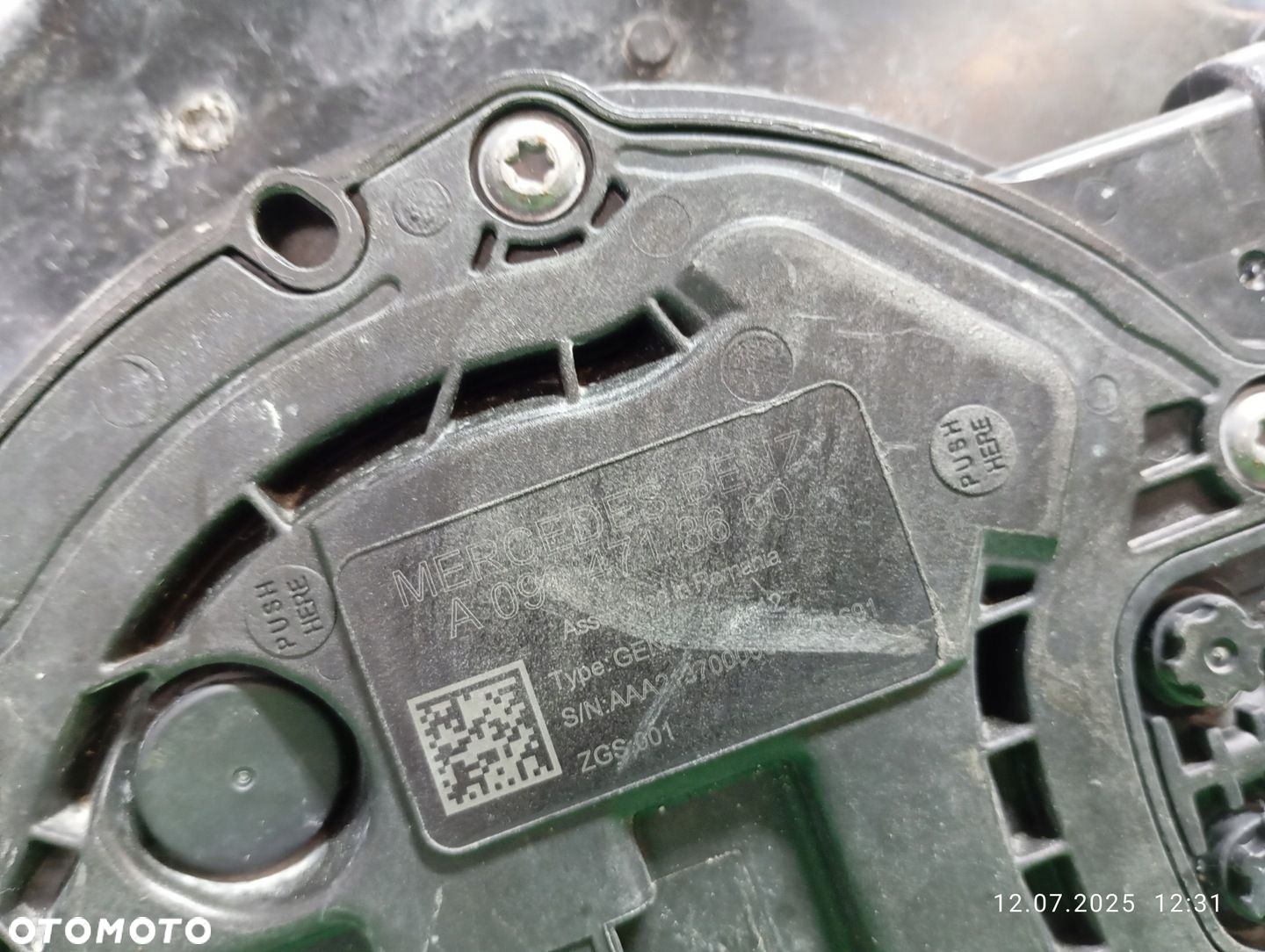 ZBIORNIK POMPA ADBLUE MERCEDES SPRINTER W907 W910 A9104702401 - 8