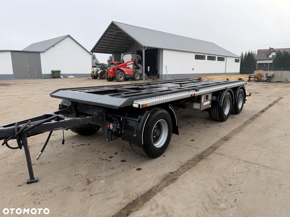 Zorzi Przyczepa Hakowiec Wywrotka do Przewozu Kontenerów 6,50 m - 7,00 m - 6