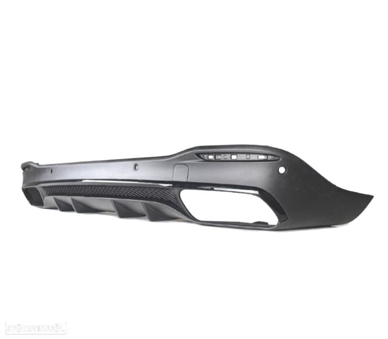 DIFUSOR MERCEDES GLE W167 AMG 19- LOOK AMG GLE63 PRETO - 4