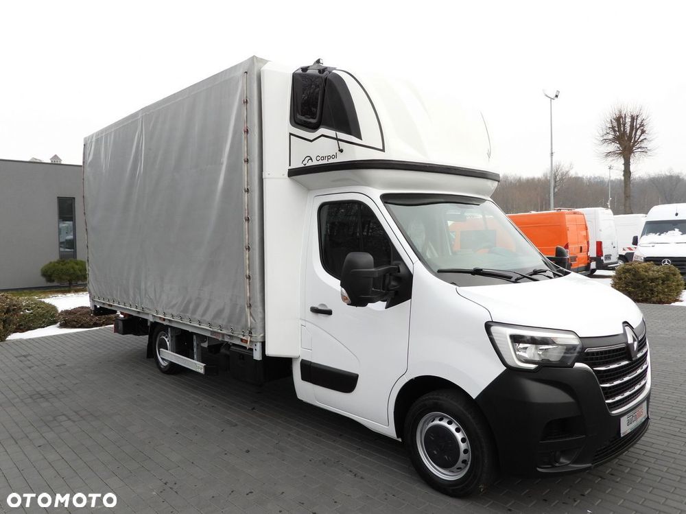 Renault MASTER PLANDEKA WINDA 10 PALET WEBASTO TEMPOMAT LEDY PNEUMATYKA KLIMATYZACJA  165KM - 5