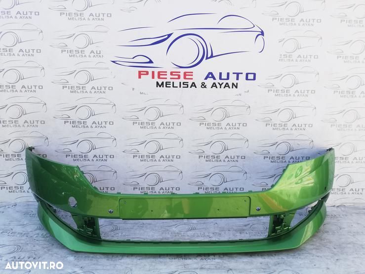 Bara fata Skoda Fabia 3 Facelift an 2018-2019-2020-2021 Gauri pentru 4 senzori - 1