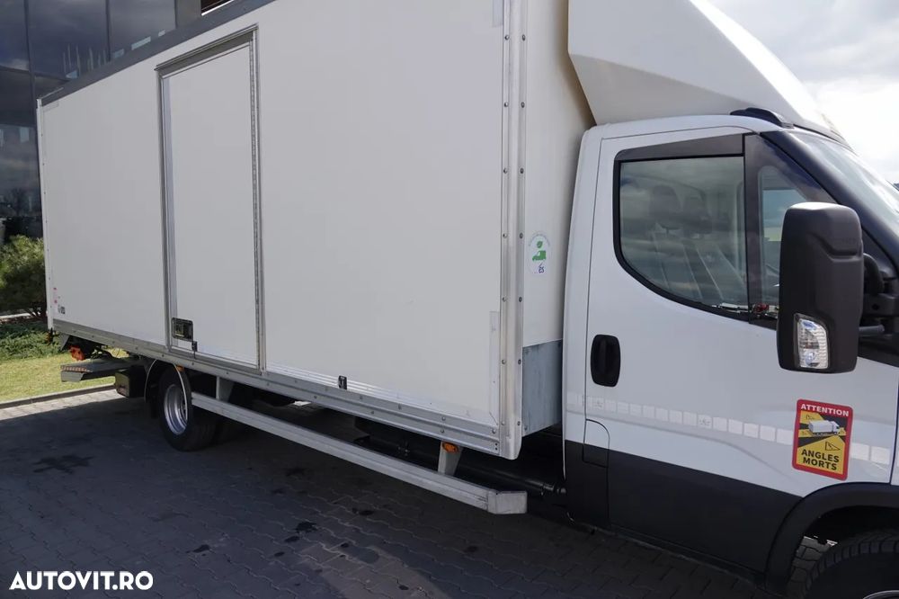 Iveco DAILY 72-NP / CONTAINER 6,2 m / HI-MATIC / ELEVATOR 1.000 KG / RULOU / GVWR 7.200 KG / IMPORTAT - 18