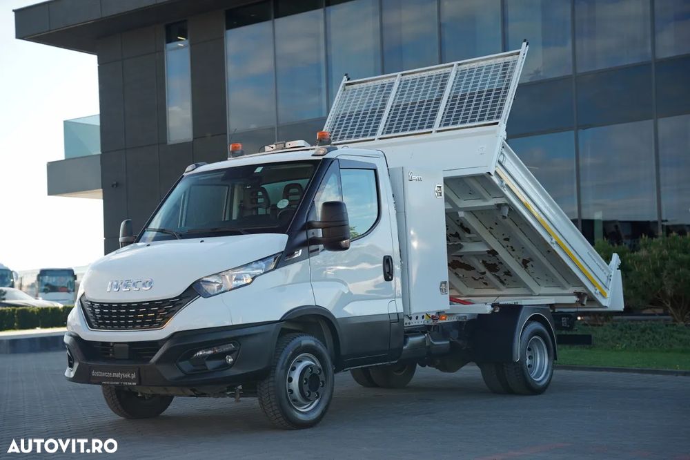 Iveco DAILY 70-180 / BASCULATOR SPATE 2.8 M / MTA: 7.0 T / BLOCARE PUNȚI / DUBLU / HI-MATIC - 2