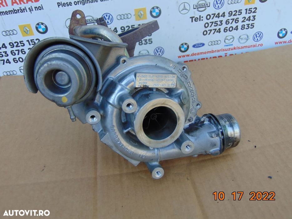 Turbina Renault 1.5 Clio 4 Captur Kadjar Nissan Micra qashqai Dacia Du - 1