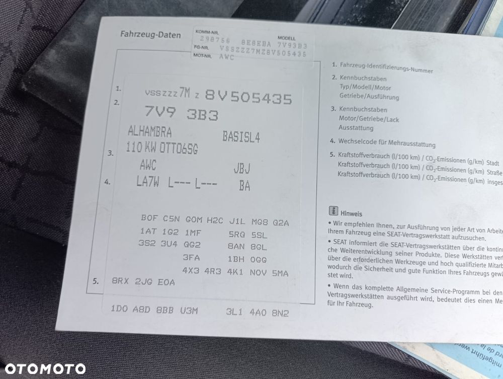 Seat Alhambra 1.8 20V Turbo Sport - 19
