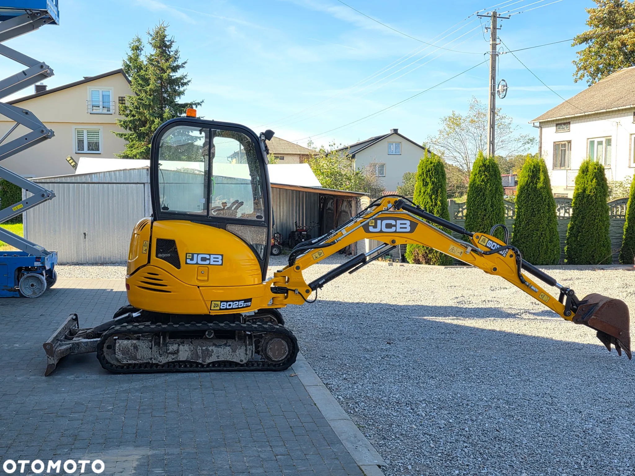 JCB JCB 8025 ZTS mini koparka sprowadzona 3 łyżki 8026 1 wł ładna - 17