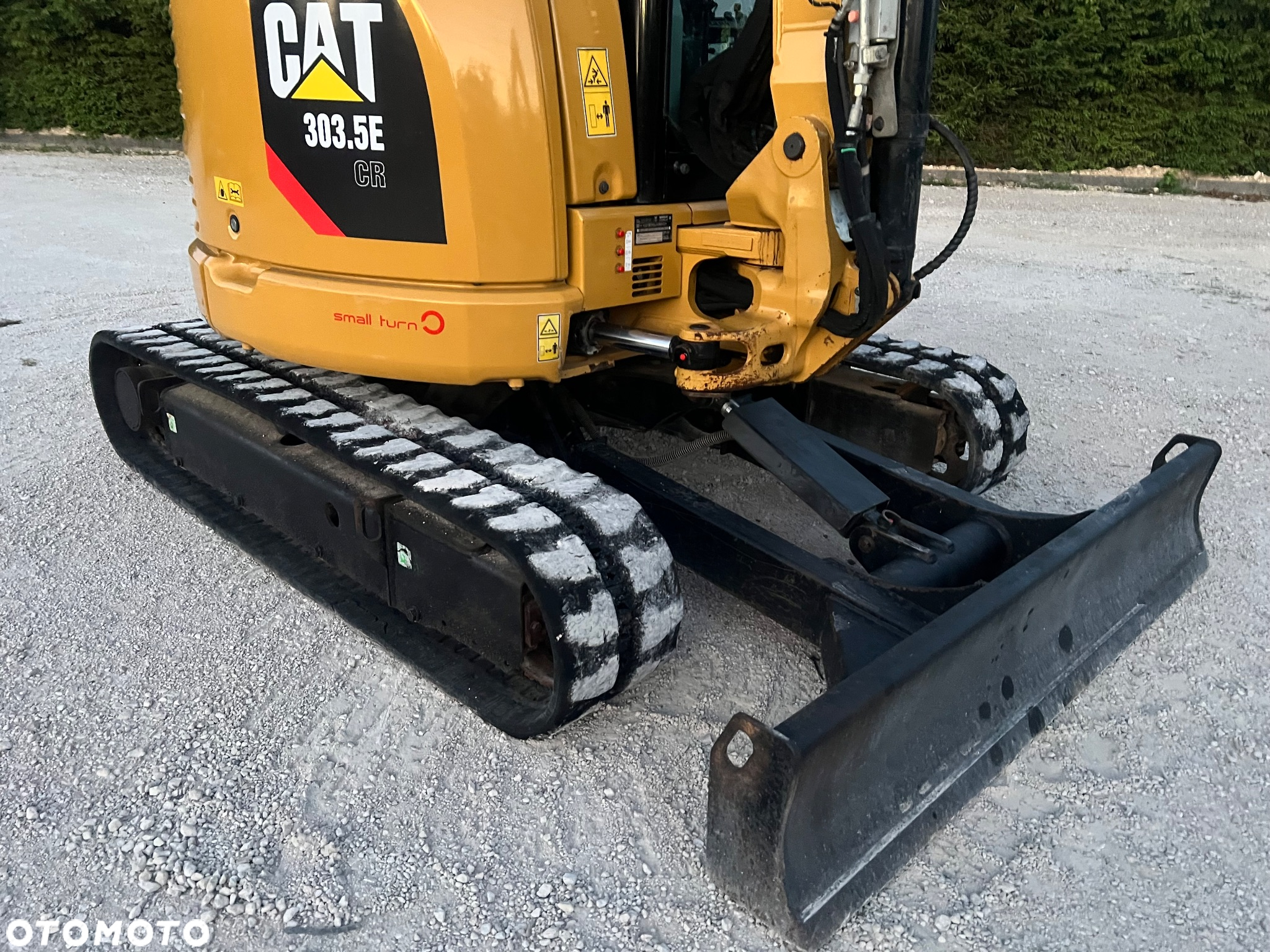 Caterpillar MINIKOPARKA CAT 303.5 E CR 2019r Catepillar 304 303 305 302,7 Bobcat e34 35 26 3x łyżka wiertnica grabie koparka mini gąsienicowa 3,5tony - 28