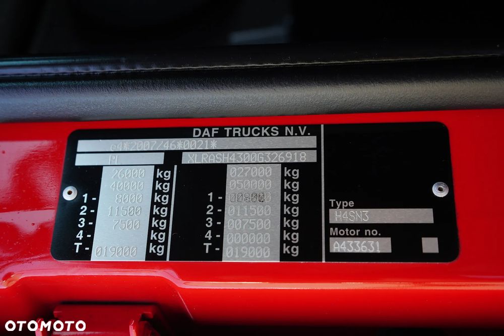 DAF / XF / 480 / ACC / EURO 6 / SSC / BDF / 7.15 , 7.45 , 7.82 M - 11