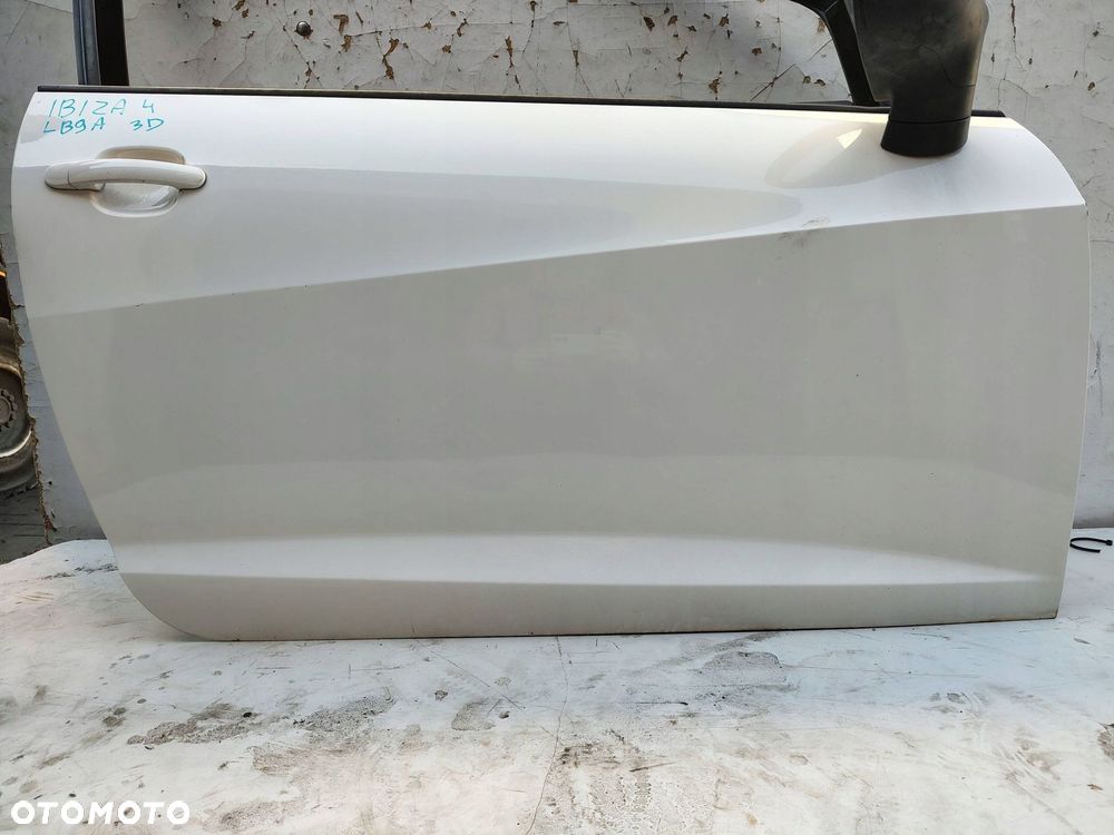 DRZWI PRAWY PRZÓD SEAT IBIZA 4 IV 6J HB LB9A - 2