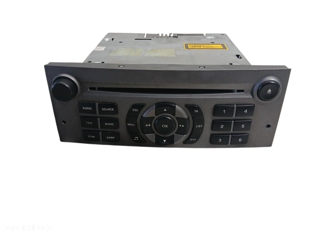 RADIO CD PEUGEOT 407 7643141392 - 1